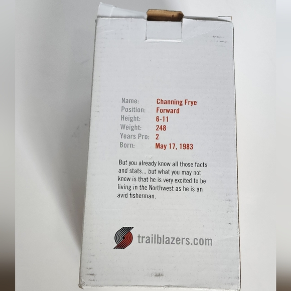 Channing Frye Portland Trail Blazers Bobblehead Edition 2008 - Picture 4 of 7